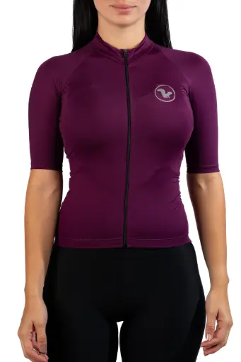 JERSEY SANREMO MORADO OSCURO MUJER