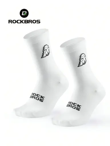 CALCETAS ROCKBROS BLANCAS EMOJI