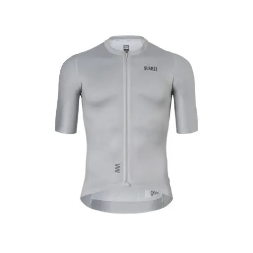 Jersey SUAREZ Manga Corta Pro Hombre (LITE ASH GRAY 2.4)