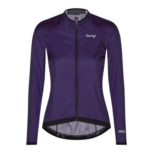 Chaqueta Rompevientos Bike Performance Mujer (PLUM)