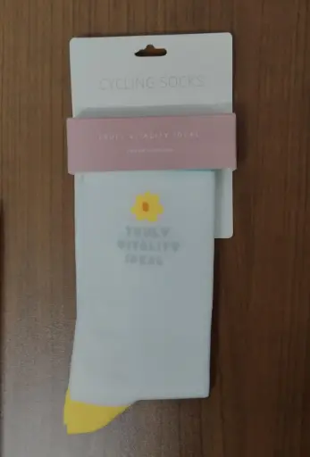 CALCETAS ROCKBROS BLANCAS CON FLOR